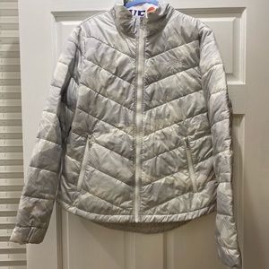 North Face light down coat